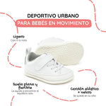 calzado minimalista tejido vegano microfibra bebe color blanco turia feroz ss26 1000 | blanco microfibra