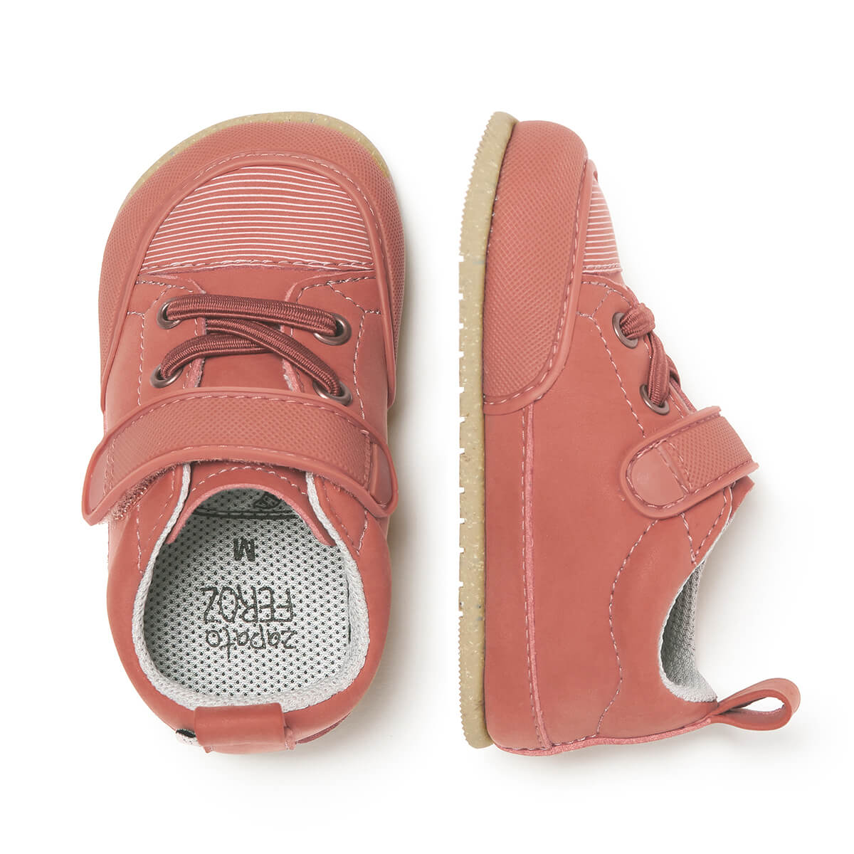 calzado minimalista vegano comodo ligero saludable pies bebe color frambuesa paterna feroz aw24 03