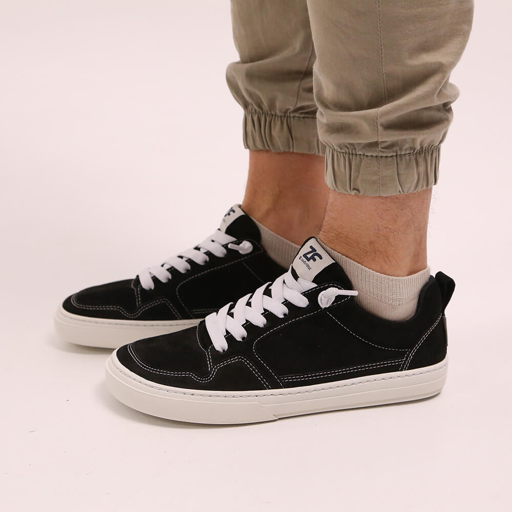 calzado respetuoso adulto adolescentes piel cheste freekers SS26 negro