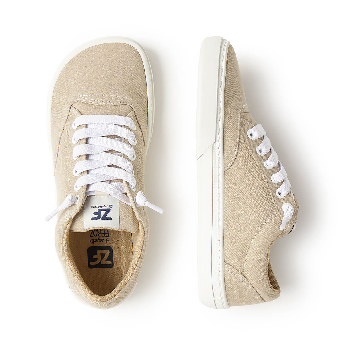 calzado respetuoso movimiento forma pie hombre mujer eliana adulto freekers SS26 Tejano Beige 03