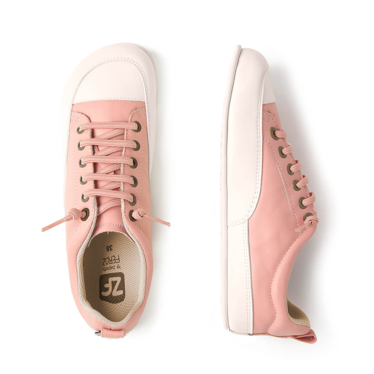 calzado respetuoso movimiento forma pie mujer piel color rosa rosa palo jerica adulto ss26 03