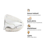 calzado respetuoso movimiento pisada consciente bebe multicolor moraira rayo rocker 04| Blanco Multicolor Microfibra