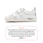 calzado respetuoso movimiento pisada consciente bebe multicolor moraira rayo rocker ss26 01| Blanco Multicolor Microfibra