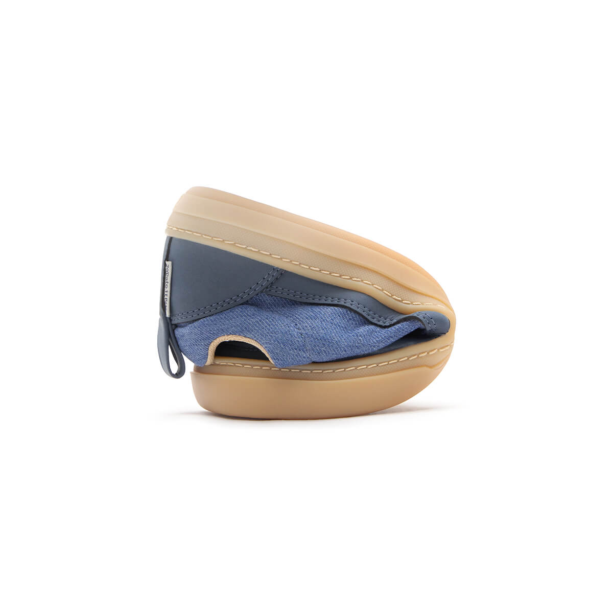 calzado respetuoso tejido microfibra adulto color azul denim vaquero faura freekers aw24 04| azul Microfibra Nobuck Tejano