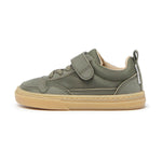 calzado respetuoso tejido microfibra faura color kaki rocker aw25 01