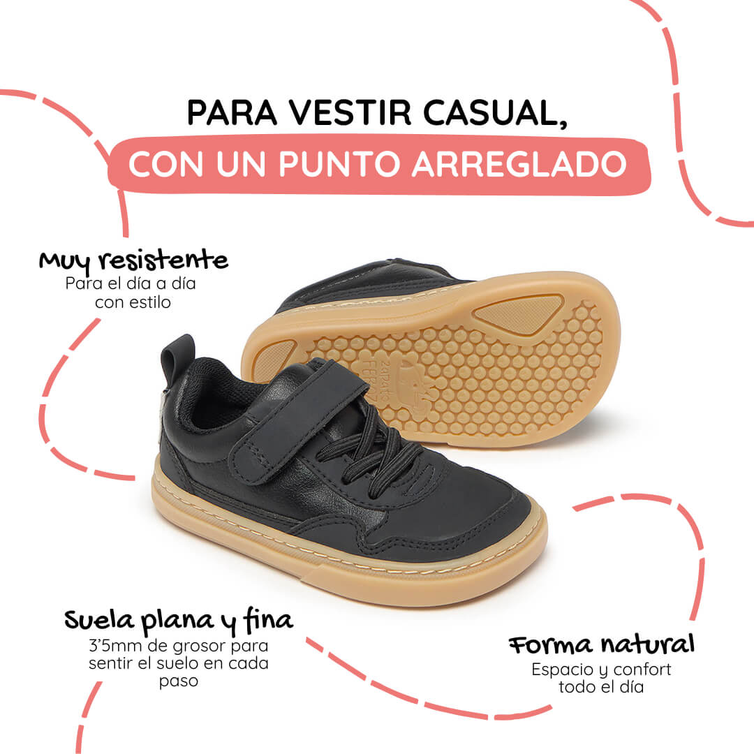 calzado respetuoso tejido microfibra feroz color negro faura rocker aw25 1000