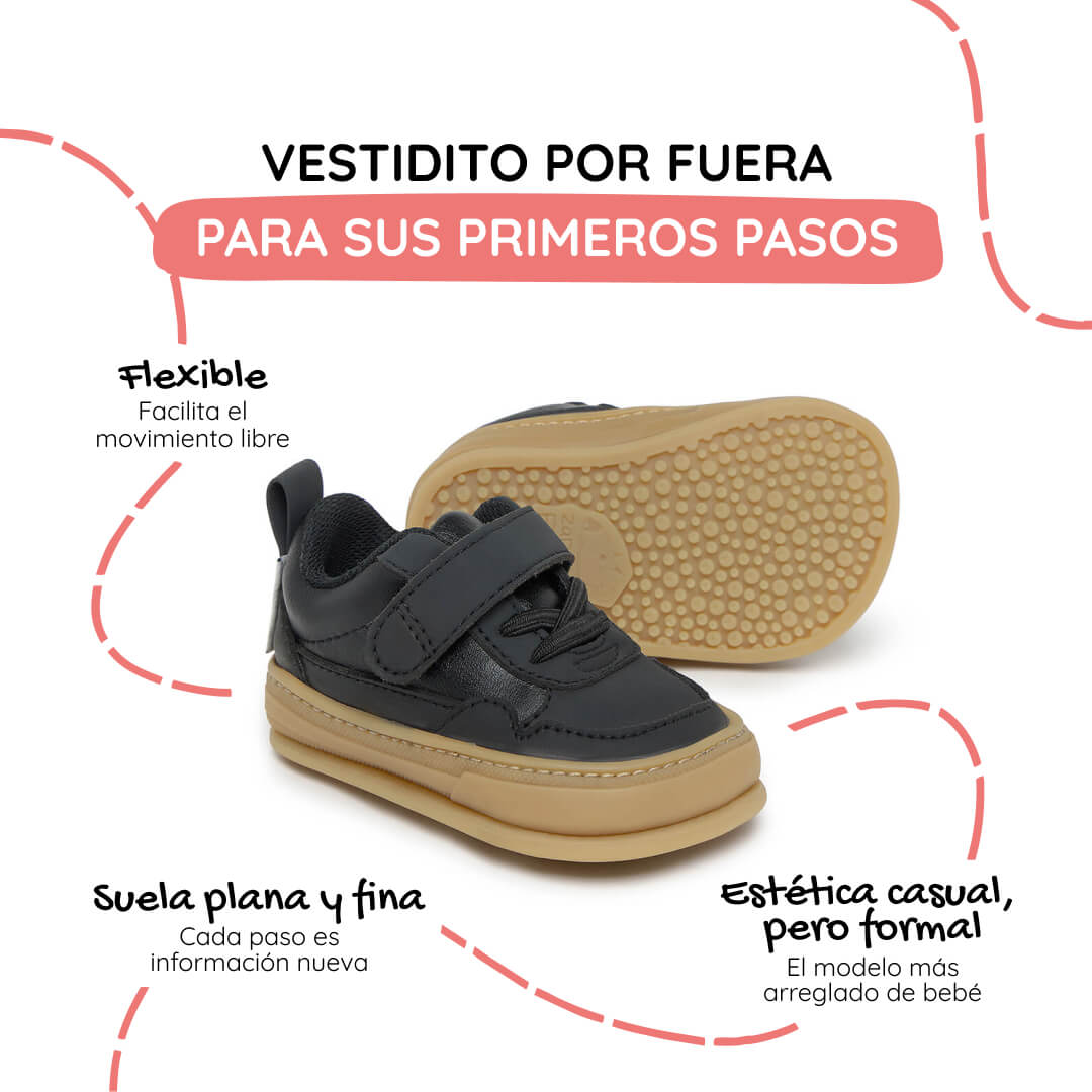 calzado respetuoso tejido microfibra feroz color negro faura ss26 05 | negro micronobuck microserraje