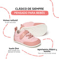 calzado respetuoso tejido vegano tejano bebes color rosa eliana feroz ss26 02