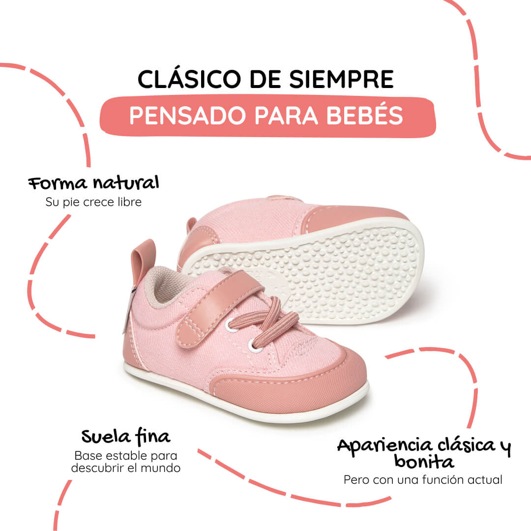 calzado respetuoso tejido vegano tejano bebes color rosa eliana feroz ss26 02
