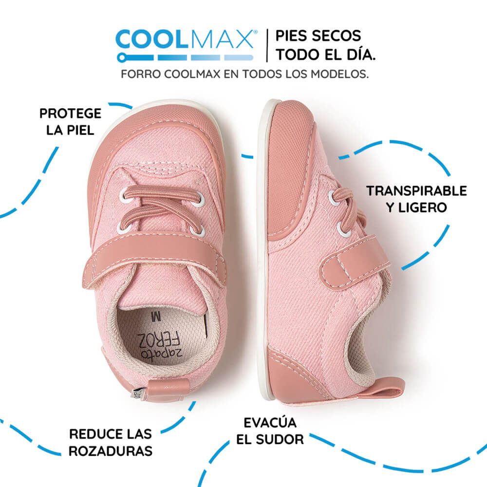 calzado respetuoso tejido vegano tejano bebes color rosa eliana feroz ss26 04