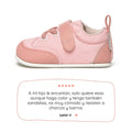 calzado respetuoso tejido vegano tejano bebes color rosa eliana feroz ss26 lat 01