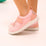calzado respetuoso tejido vegano tejano bebes color rosa eliana rocker ss26