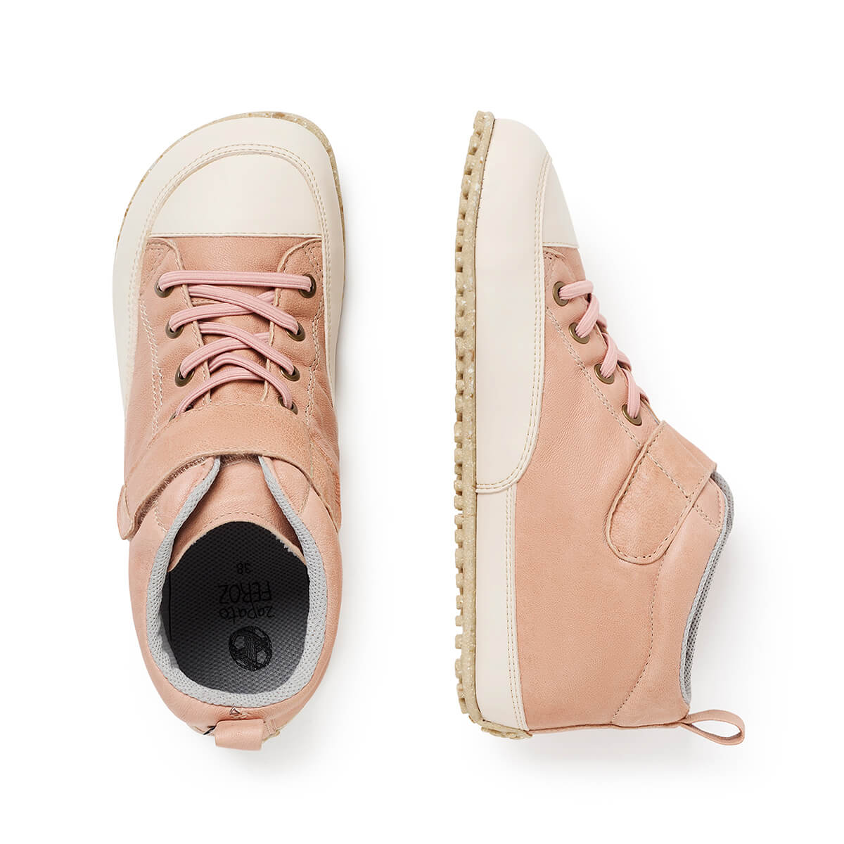 calzado tipo botin informal casual saludable comodo color old rose rosa viver adulto aw24 03