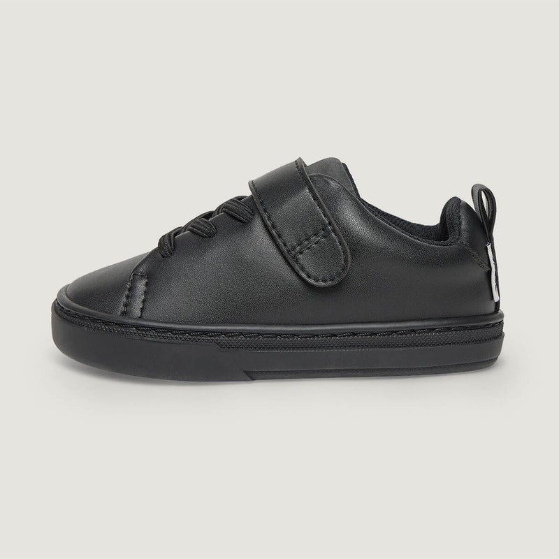 calzado uniforme barefoot primavera verano sensacion andar descalzo ninos color negro turia rocker escolar  | Negro Microfibra