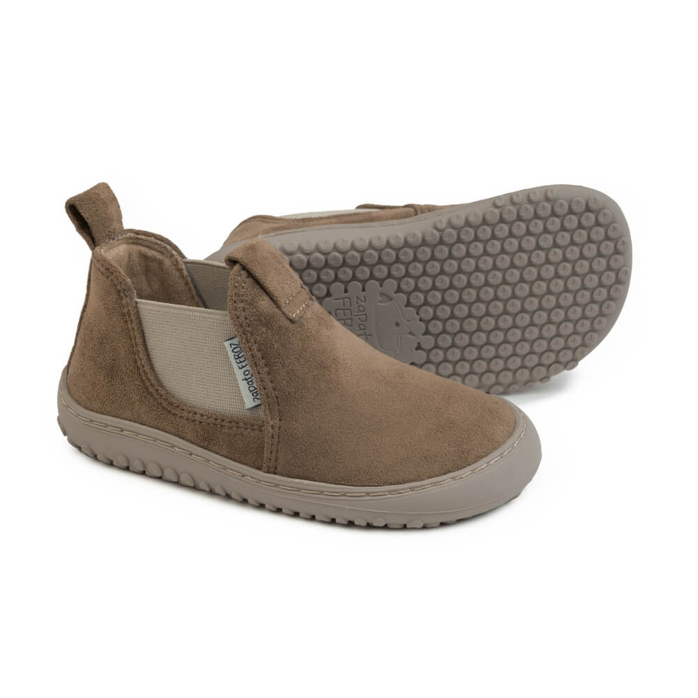 calzado vegano infantil invierno resistente duradero transpirable beige beis espadan rocker aw23