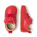 calzado vegano micronobuck bebe color rojo cheste feroz AW25 03