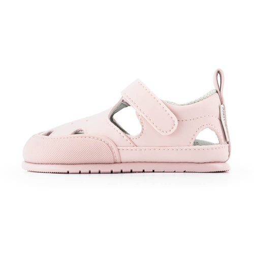 calzado verano comodo blandito fresco bebes color rosa palo claro altea feroz ss24