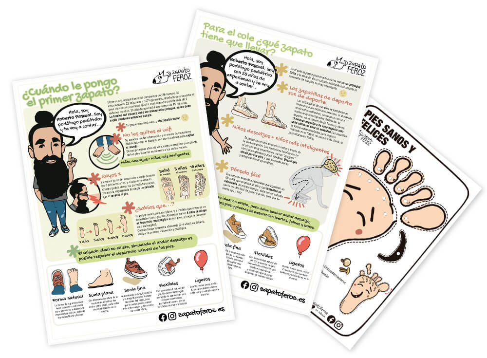 Material didáctico Roberto Pascual y Zapato Feroz