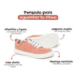 Cheste ss26 adulto caracteristicas 1| Rosa Serraje Reciclado