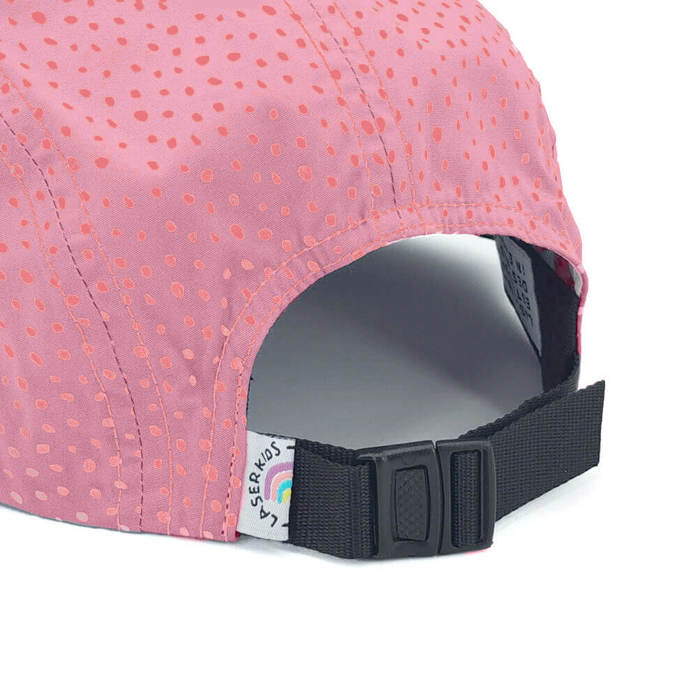 Cierre gorra Laser Kids algodon rosa | Zapato Feroz