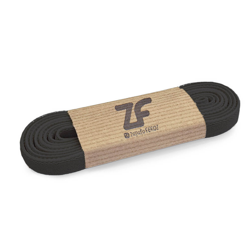 Cordones elasticos para deportivas color negro | Negro