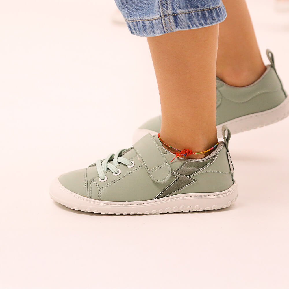 deportivas barefoot bebes menta mint paterna rocker ss26