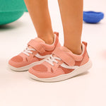 deportivas barefoot bebes respetuosas rosa tibi rocker ss26 | rosa Microfibra Rejilla