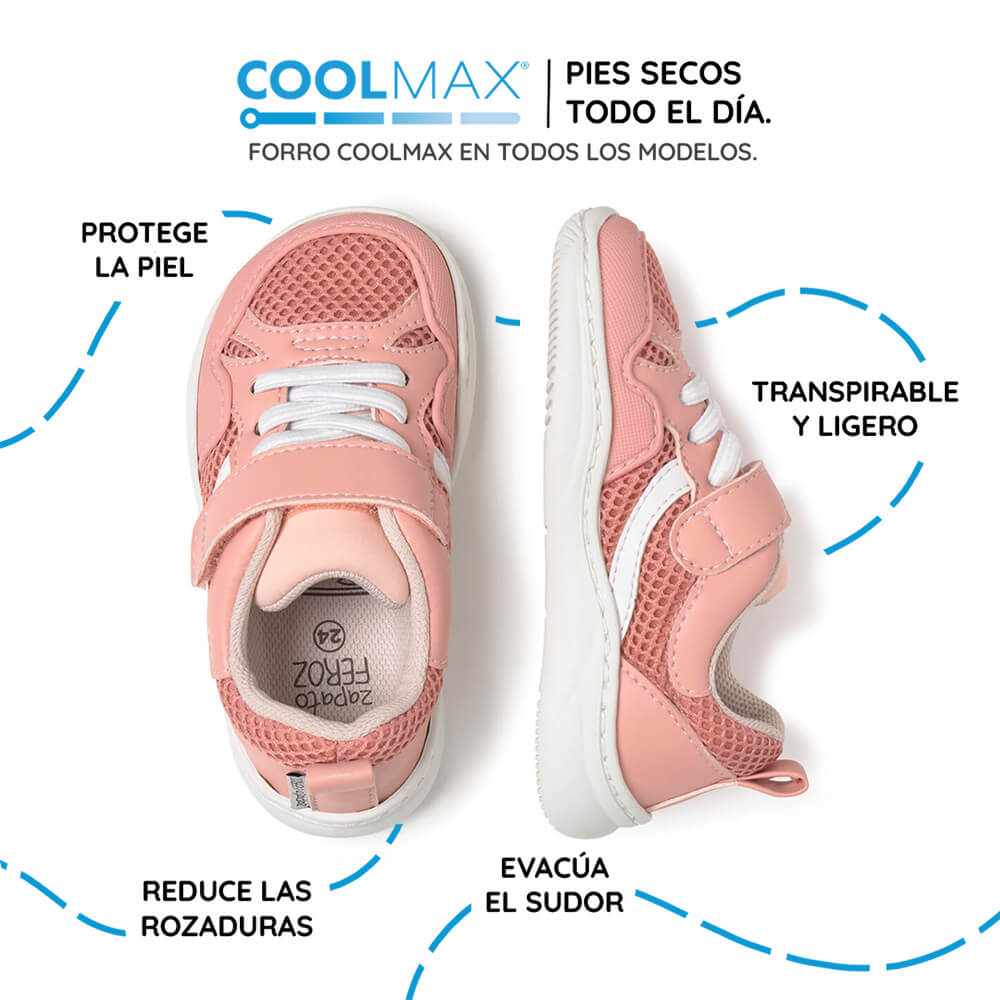 deportivas barefoot infantil respetuosas rosa tibi rocker ss26 04