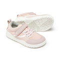 deportivas barefoot tejido vegano micronobuck ninas color rosa palo claro biar rocker AW25 02
