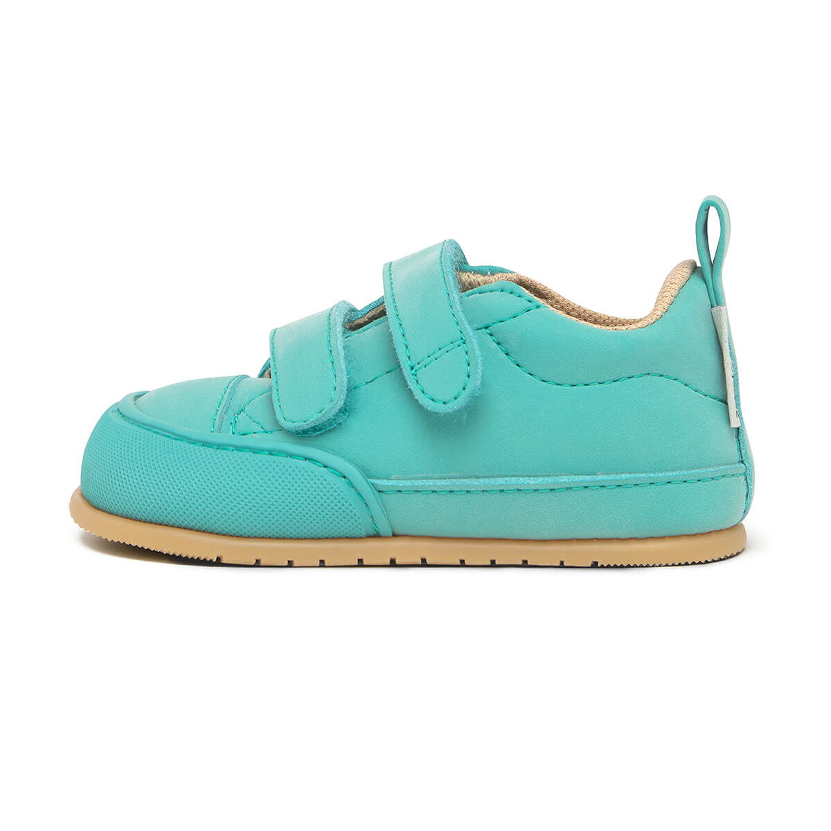 deportivas barefoot veganas faciles poner quitar bebes color verde mint menta moraira feroz ss25 01