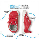 deportivas barefoot veganas faciles poner quitar infantil rojo moraira rocker ss26 04| rojo microfibra