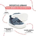 deportivas infantil respetuosas libertad movimiento color azul paterna rayo feroz ss26 05