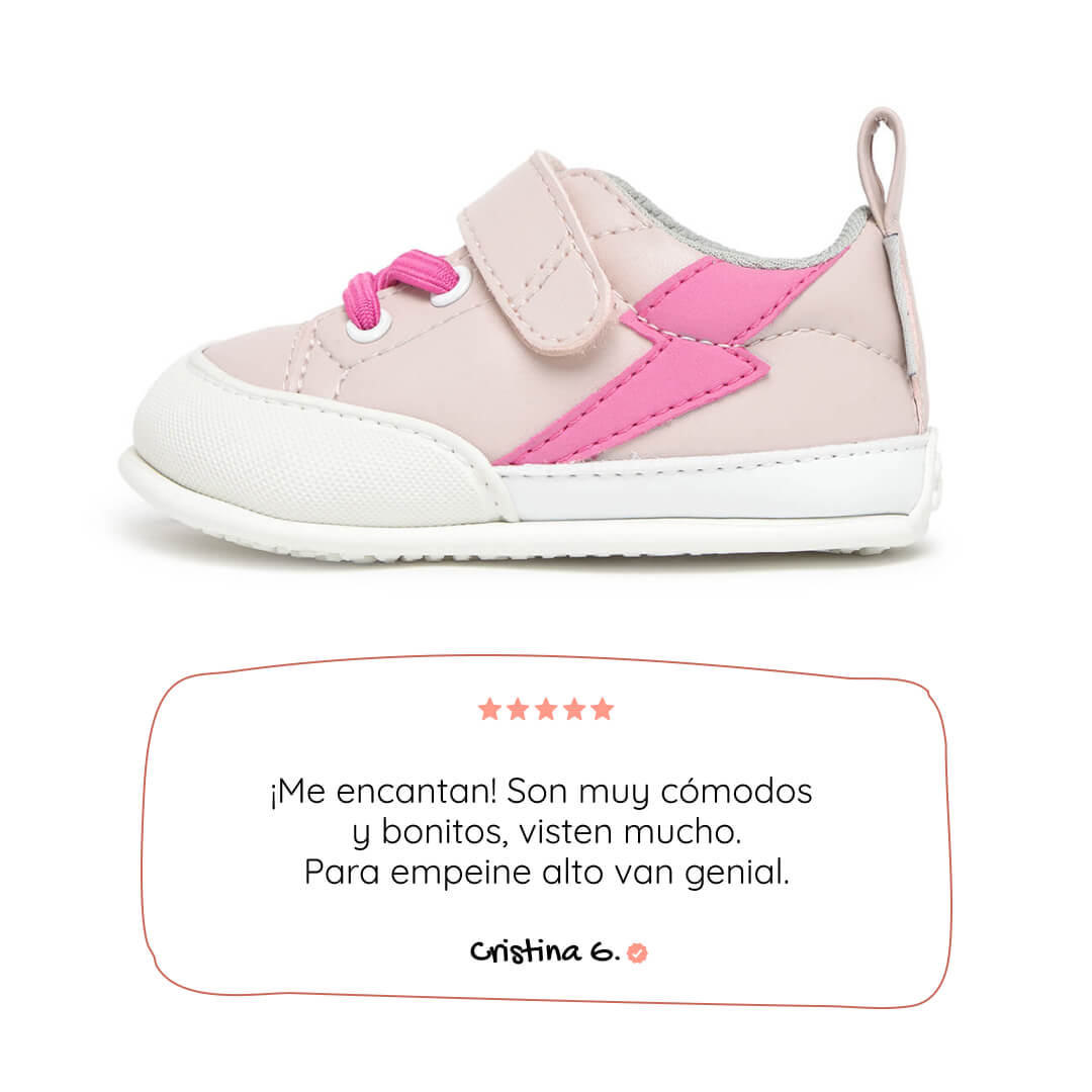 deportivas infantil respetuosas libertad movimiento color rosa paterna rayo feroz ss26 01