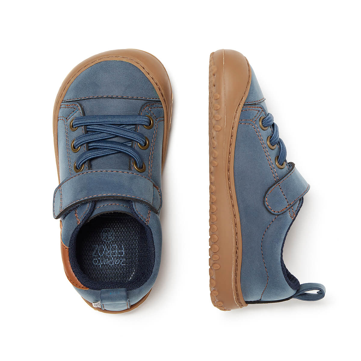 deportivas infantiles respetuosas libertad movimiento caminar correr saltar jugar color azul paterna rayo rocker aw24 03