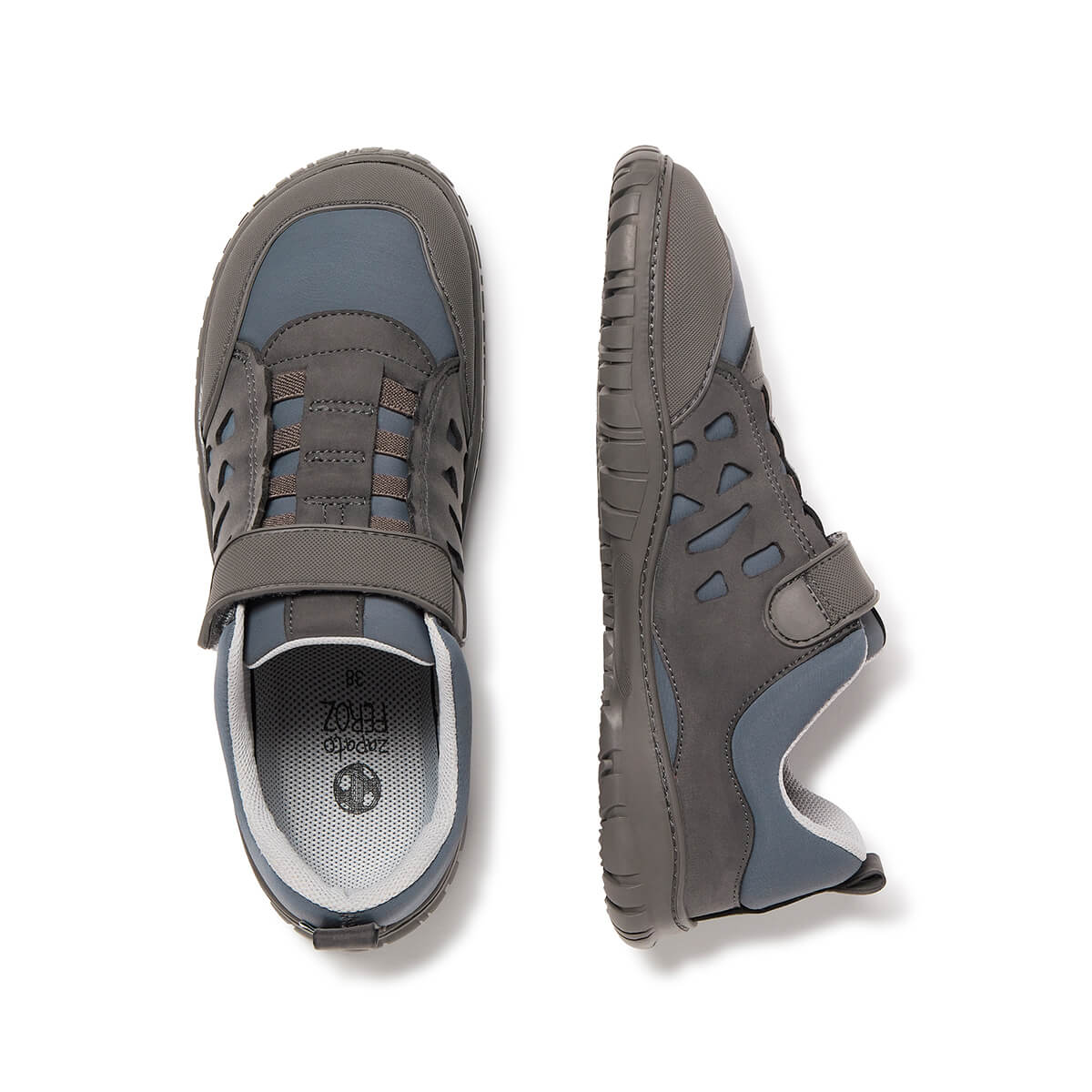 deportivas resistentes diario forma pie color gris onil adulto aw24 03
