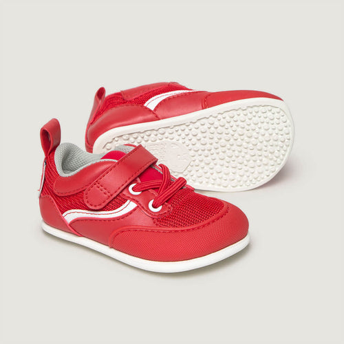 deportivas respetuosas bebes rojo biar feroz ss26 02 | rojo microfibra nilo
