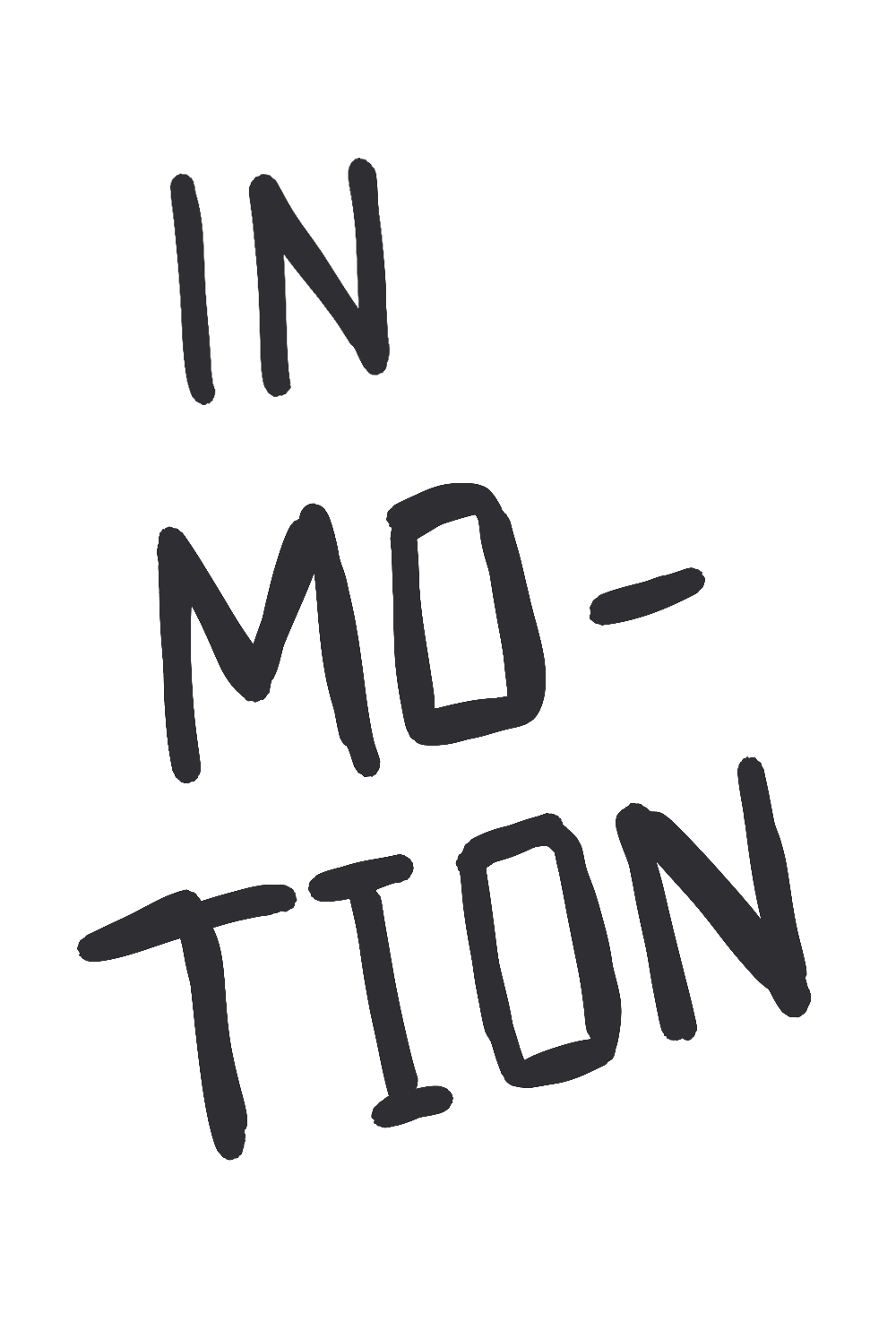 In motion