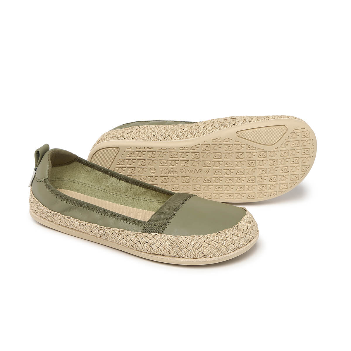 espardenas minimalistas fresquitas transpirables comodas ligeras mujer primavera verano teulada ss246 Piel Kaki 02