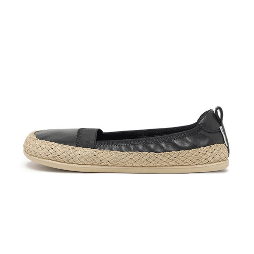 espardenas minimalistas fresquitas transpirables comodas ligeras mujer primavera verano teulada ss246 Piel Negro 01  | Negro Piel
