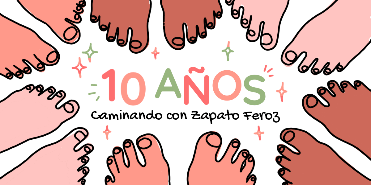 10 aniversario Zapato Feroz