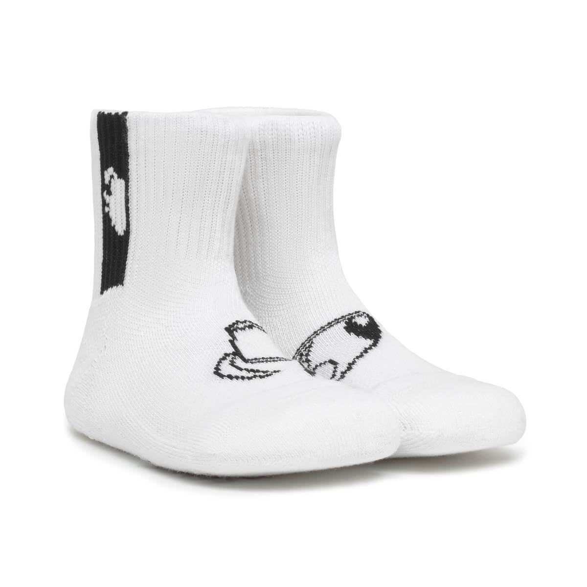 pack 3 infantil tenis blanco negro 02 | Blanco y Negro