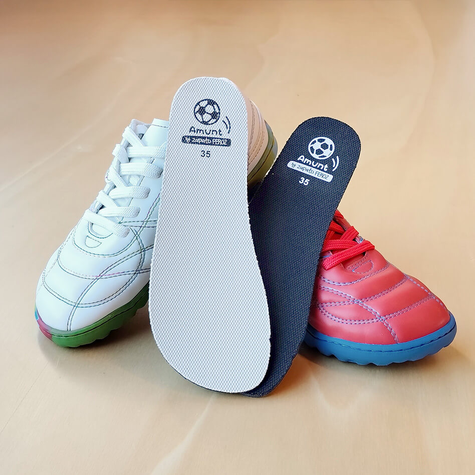 Plantilla recambio para bota futbol barefoot Amun de Zapato Feroz