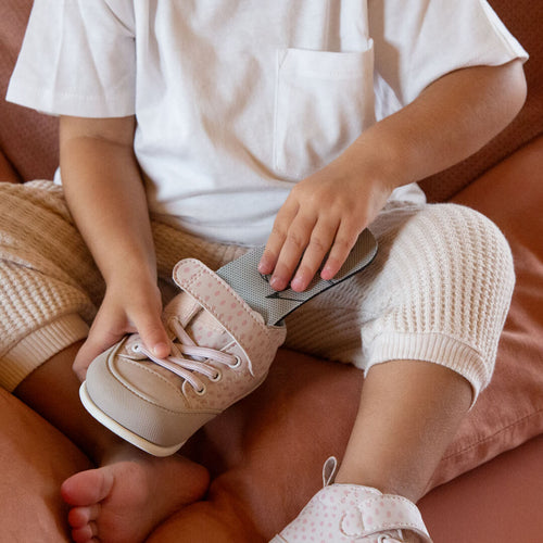 plantilla térmica zapato bebe barefoot respetuoso
