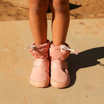 portada bernia rocker barefoot infantil  | Beige Microfibra | Rosa Microfibra | Mint Microfibra | Azul Marino Microfibra | Rojo Microfibra