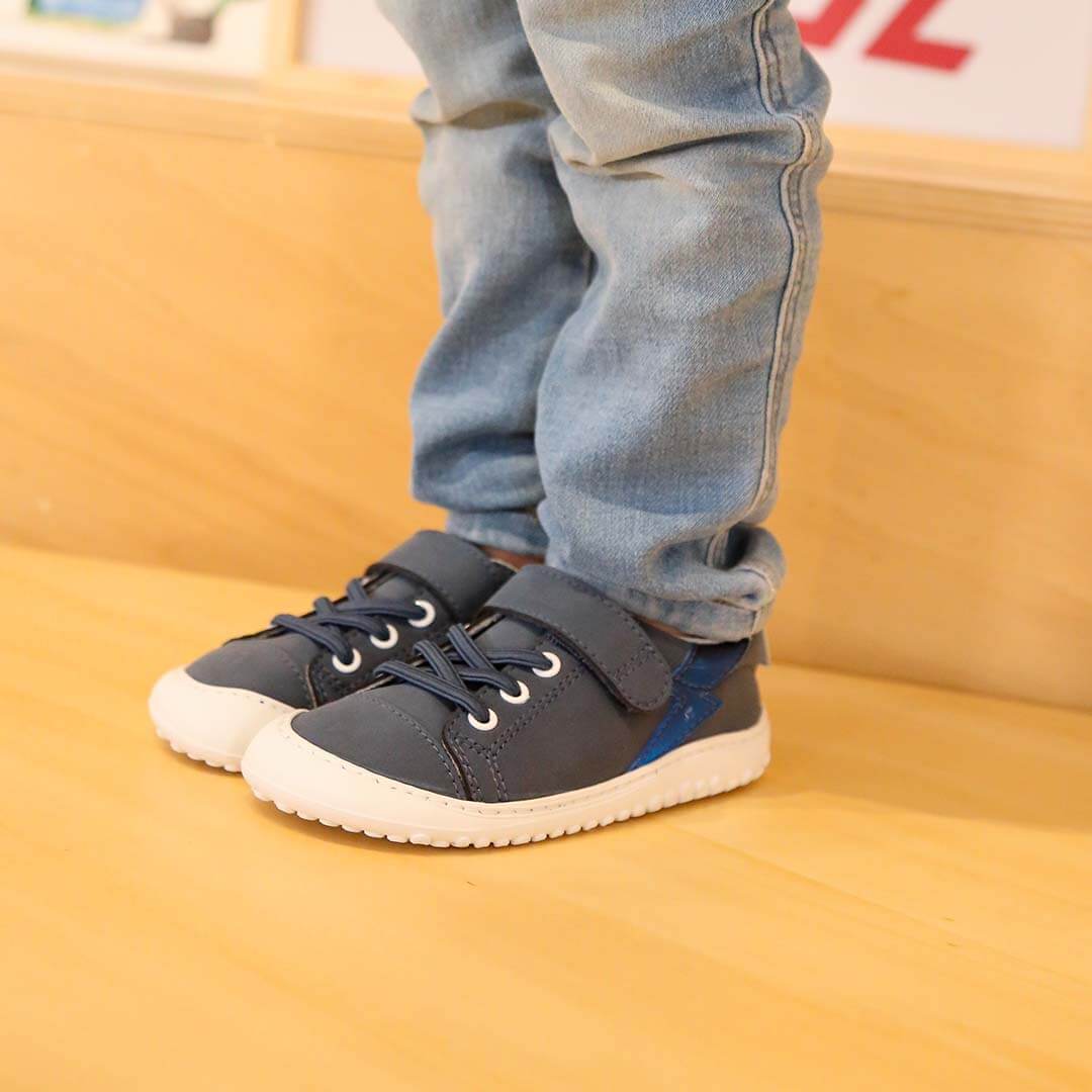 Patera Rocker | Rayo Azul Denim Microfibra Nobuck
