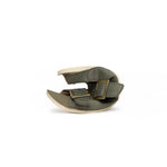 sandalia adulto minimalista respetuosa libertad movimiento hombre mujer saler ss26 Serraje Kaki 04 | Kaki Microfibra Serraje