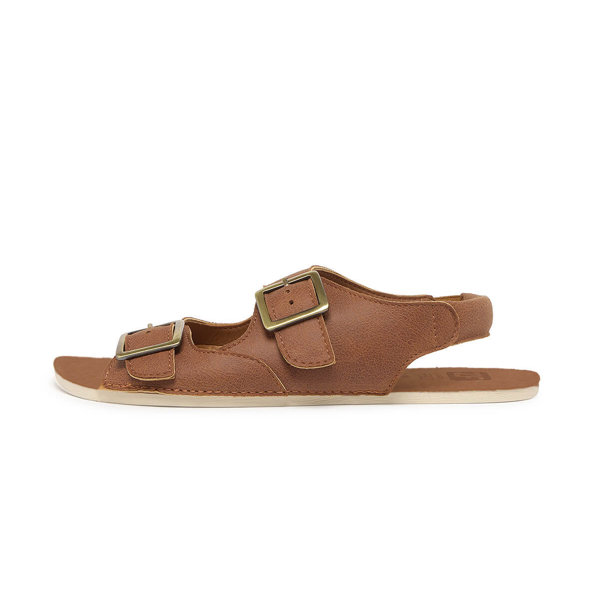 sandalia adulto minimalista respetuosa libertad movimiento hombre mujer saler ss26 Serraje Nut 01