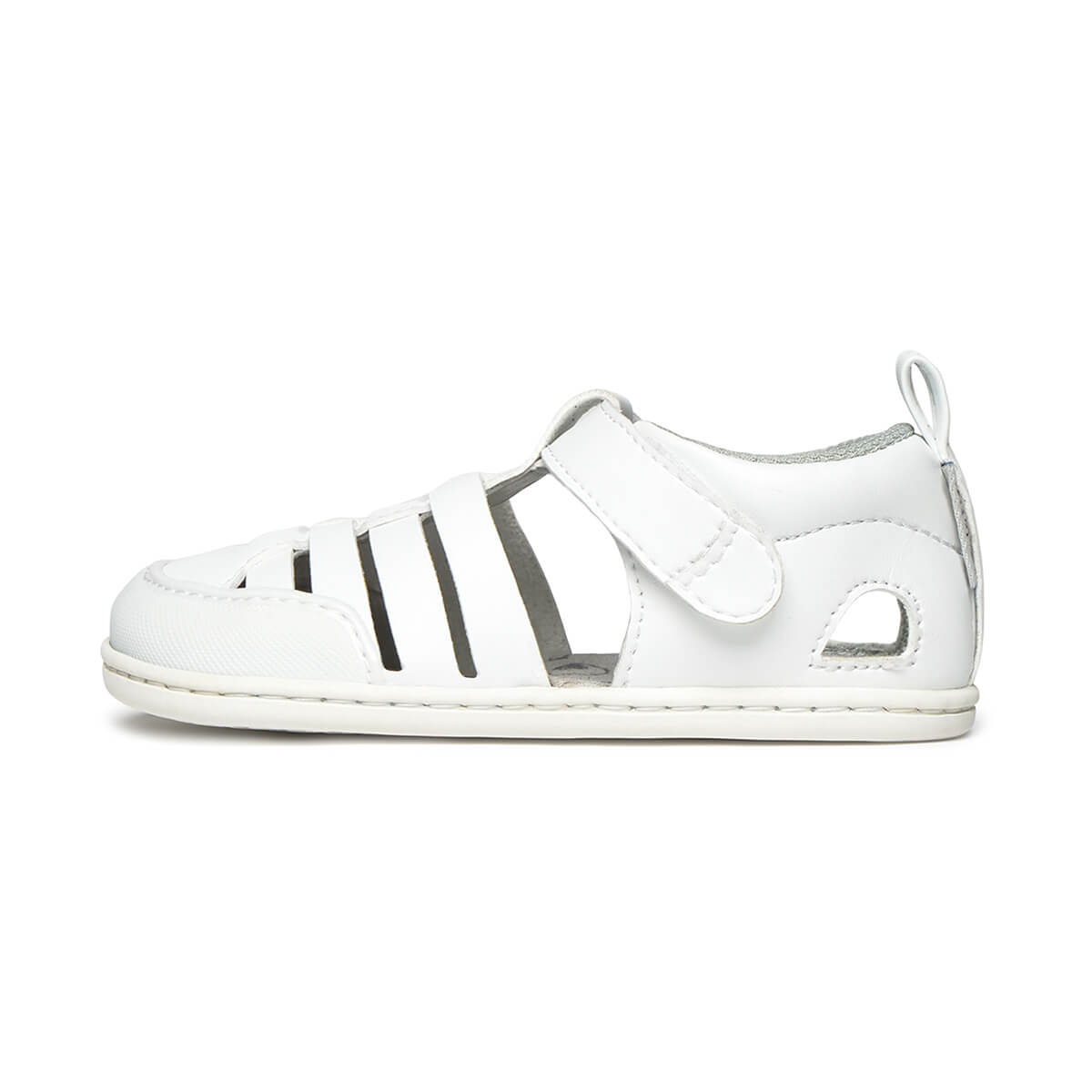 sandalia cangrejera barefoot infantil blanco calpe rocker ss26 00