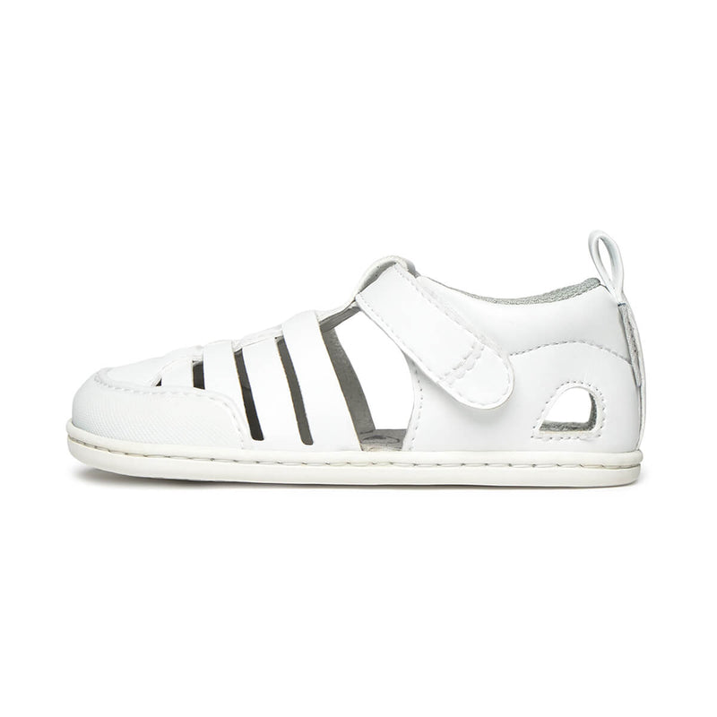 sandalia cangrejera barefoot infantil blanco calpe rocker ss26 00 
