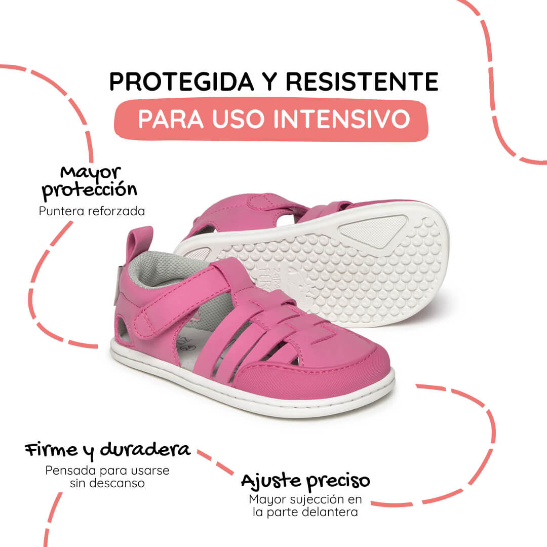 sandalia cangrejera barefoot infantil fresa calpe rocker ss26 02